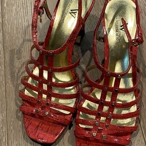 Strappy Sandals - Shoes - Heels